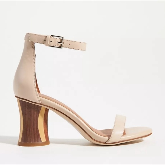 Jeffrey Campbell Shoes - Jeffrey Campbell Striped wood heel  & Leather upper, NWT in Box Sz 9.5; awesome!